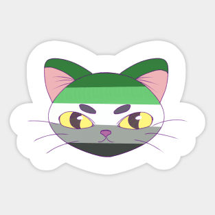 Aro Cat Sticker